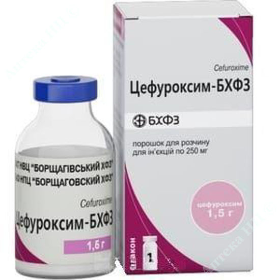  Зображення Цефуроксім-БХФЗ порошок для розчину, для ін"єкцій 1,5 г БХФЗ 