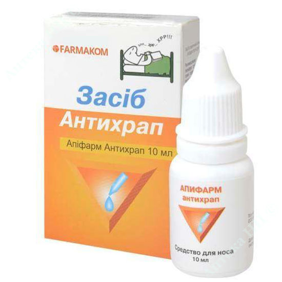  Зображення Апіфарм краплі "Від храпу"  10 мл Фармаком 