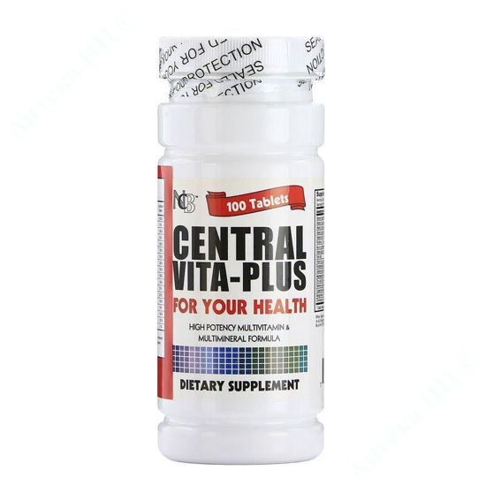 Изображение Мультивитамин Central Vita PLUS таблетки № 100