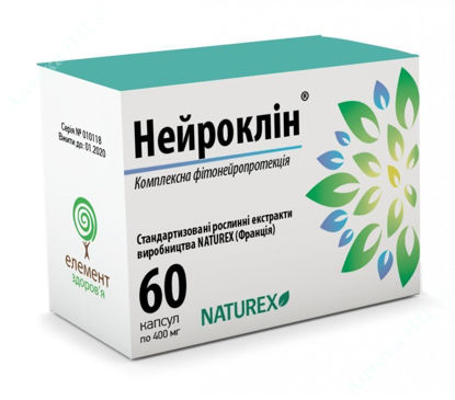  Зображення Нейроклін капсули 400 мг №60 