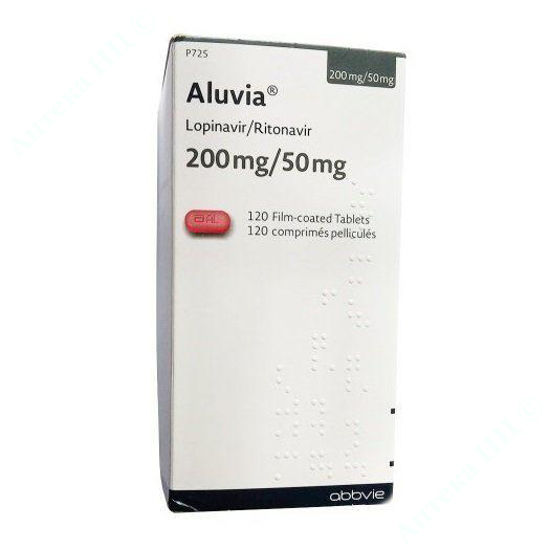  Зображення Алувіа таблетки, вкриті плівковою оболонкою 200/50 мг/мг фл. № 120 