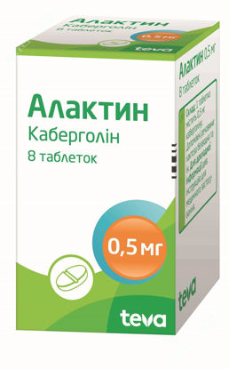 Изображение Алактин табл. 0,5 мг №8