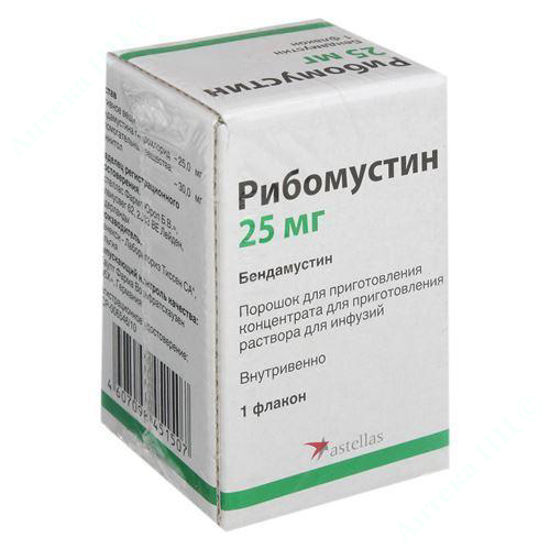  Зображення Рибомустин порошок для інфузій 25 мг №1 