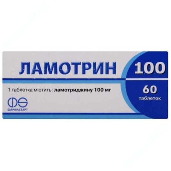 Изображение Ламотрин 100 таблетки 100 мг №60