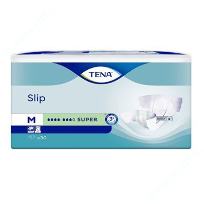 Изображение Подгузники для взрослых Tena Slip Super Medium, 30 штук