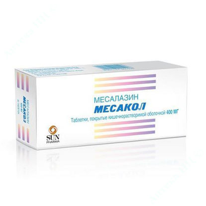  Зображення Месакол таблетки 400 мг №50 