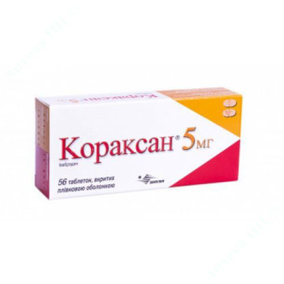  Зображення Кораксан 5 мг таблетки №56 