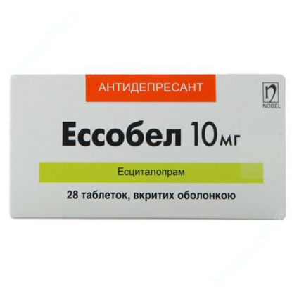 Изображение Эссобел таблетки 10 мг №28