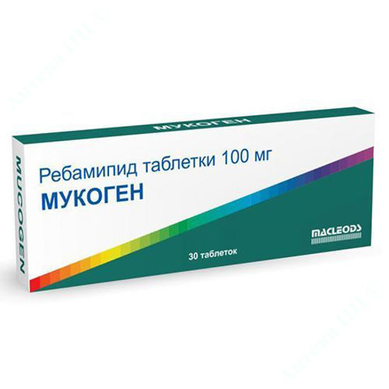 Изображение Мукоген таблетки 100 мг №30