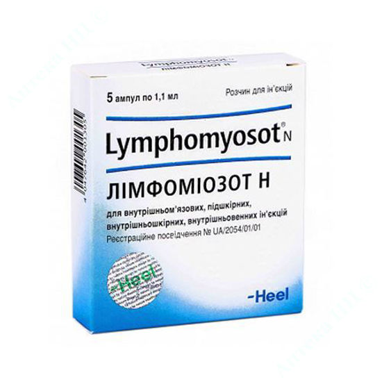  Зображення Лімфоміозот Н розчин для ін'єкцій 1,1 мл №5 