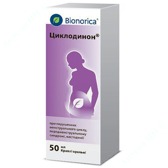 Зображення Циклодинон краплі оральні 50 мл №1 