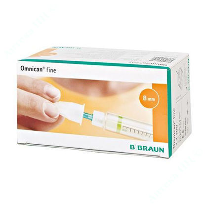  Зображення Omnican fine, голки для шприц-ручок 0,25 mm х 8 mm 31G №100 