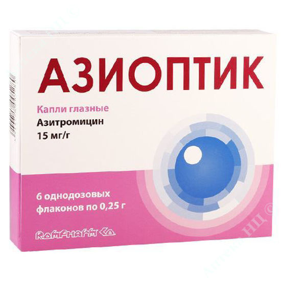  Зображення Азиоптик Ромфарм краплі очні 15 мг/г №6 