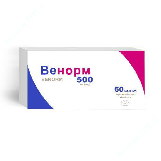  Зображення Венорм таблетки 500 мг №60 