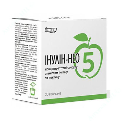 Изображение Инулин-НЕО 5 концентрат для раствора со вкусом яблока 6 г саше №20