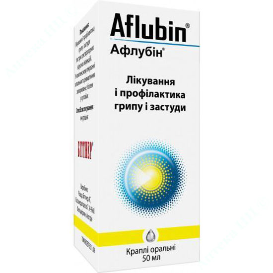  Зображення Афлубін краплі оральні 50 мл  