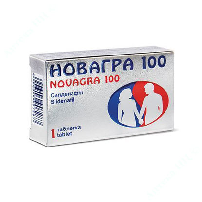  Зображення Новагра 100 таблетки 100 мг №1 