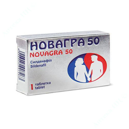  Зображення Новагра 50 таблетки 50 мг №1 