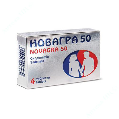  Зображення Новагра 50 таблетки 50 мг №4 