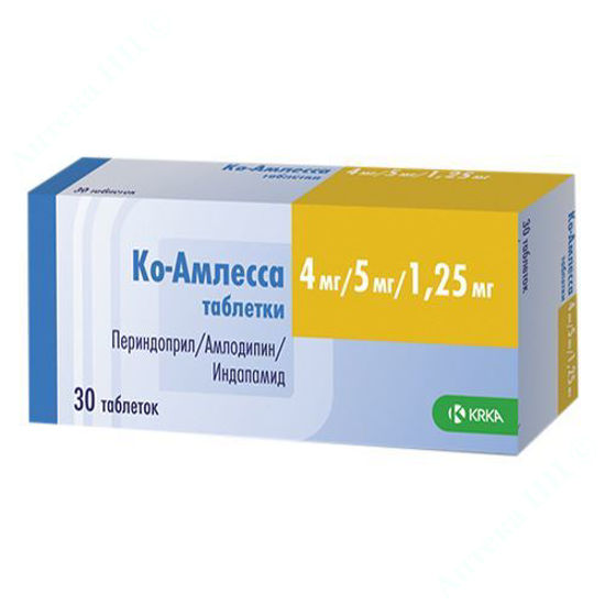  Зображення Ко-Амлесса табл. 10,25 мг блістер №30 