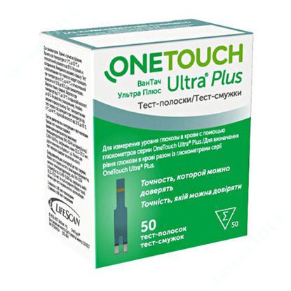  Зображення Тест-смужки Ван Тач Ультра Плюс (One Touch Ultra Plus) №50 