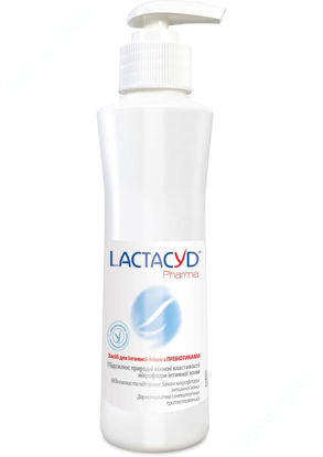  Зображення Лактацид з пребіотиками гель для інтимної гігієни 250 мл 