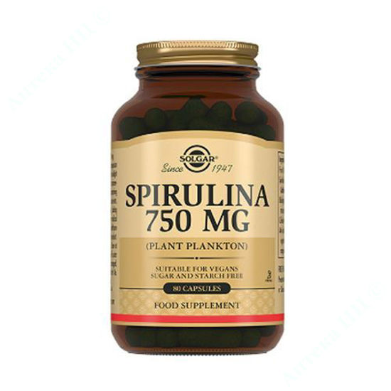  Зображення Спіруліна капсули 750 мг №80 