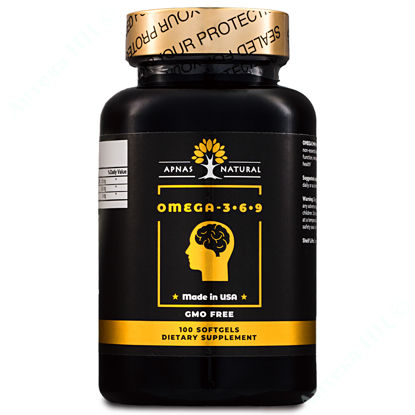  Зображення Омега 3-6-9 Apnas Natural капсули №100 