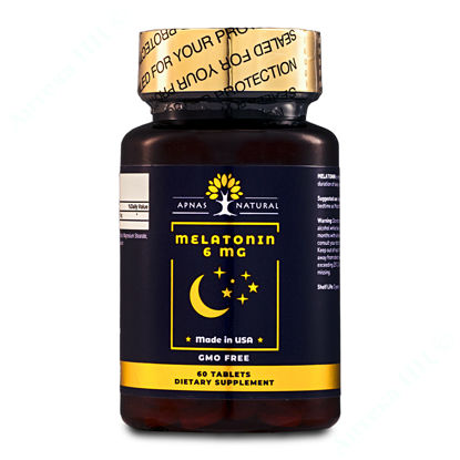  Зображення Мелатонін 6 мг Apnas Natural таблетки №60 