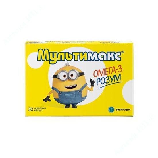 Изображение Мультимакс Омега-3 капсулы №30