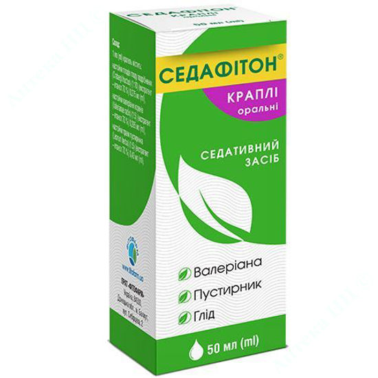  Зображення Седафітон краплі оральні 50 мл №1 