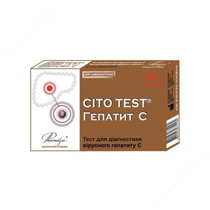 Изображение CITO TEST Гепатит С тест для диагностики вирусного гепатита C