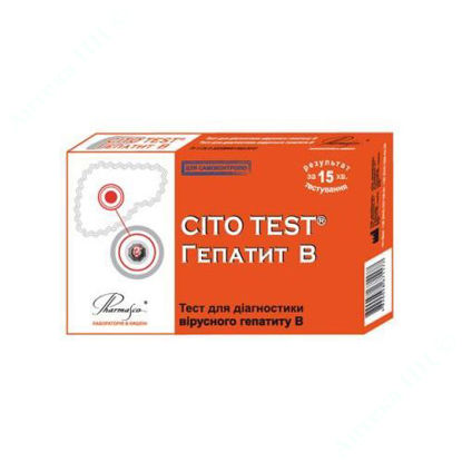  Зображення CITO TEST Гепатит В Тест для діагностики вірусного гепатиту В 