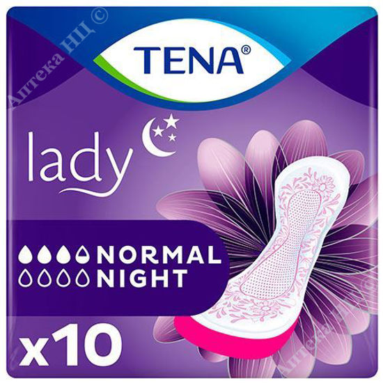  Зображення Прокладки урологічні жіночі Tena Lady Normal Night №10 