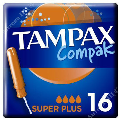  Зображення Тампони Tampax Super Plus №16 