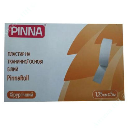 Изображение Пластырь на тканной основе PinnaRoll 1,25 см х 5 м