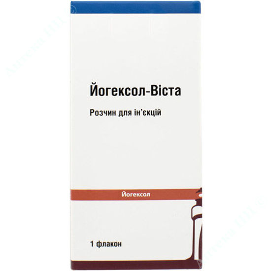  Зображення Йогексол-Віста розчин для ін’єкцій 350 мг 50 мл  