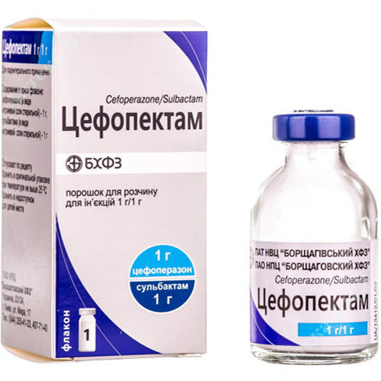  Зображення Цефопектам порошок для розчину для ін'єкцій 1 г/1 г 