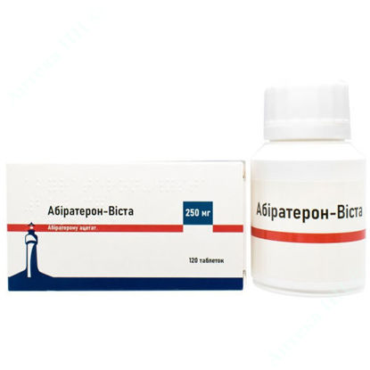  Зображення Абіратерон-Віста таблетки 250 мг №120 