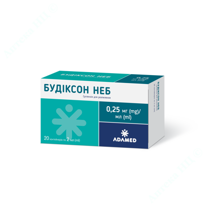  Зображення Будіксон Неб суспензія для розпилення 0,25 мг/мл 2 мл №20 