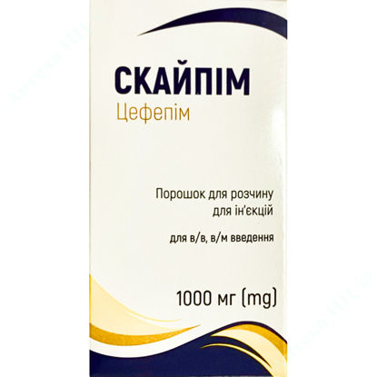  Зображення Скайпім порошок для розчину для ін’єкцій 1000 мг фл. № 1 