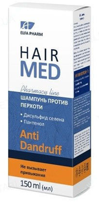 Изображение Hair Med шампунь против перхоти150 мл     № 1