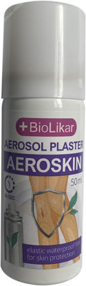 Изображение Аэрозольный жидкий Водостойкий пластырь  AEROSKIN  ТМ +BioLikar  50 мл     № 1