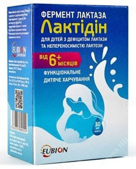  Зображення Лактідін для дітей від 6 місяців краплі оральні, розчин 30 мл уп. № 1 