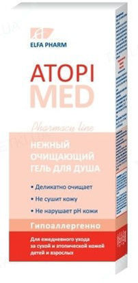  Зображення Atopi Med Ніжний очищуючий гель для душа 400мл     № 1 