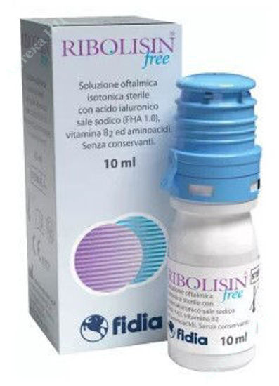  Зображення RIBOLISIN® free (Риболізин Фрі) краплі очні, розчин 10 мл фл. № 1 