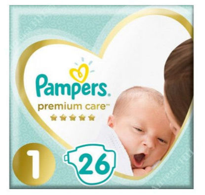 Изображение PAMPERS Premium Care Детские одноразовые подгузники Newborn (2-5 кг)     № 26