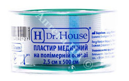 Изображение Пласт.мед.на полимер.осн.2,5смх500см"H Dr.House"     № 1