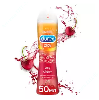 Изображение Интимный гель-смазка Durex Play Cherry 50 мл     № 1