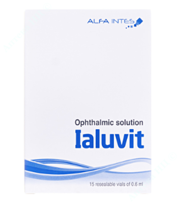  Зображення Іалувіт розчин офтальмологічний 0,6 мл амп. № 15 